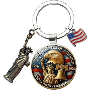 America 250 Anniversary Merchandise Keychain in Saudi Arabia