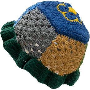 Crochet Bucket Hat for Women Floral Knit Foldable Floppy Beach Fashion Cute in Kuwait