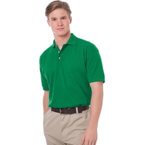 Blue Generation 2201 Men's Cotton Pique Short Sleeve Polo Shirt in Saudi Arabia