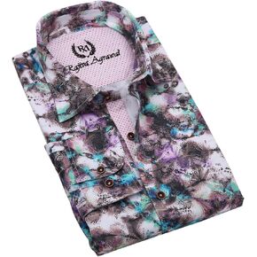 Party Camo Men's Fashion Shirt in Superfine Cotton in Saudi Arabia