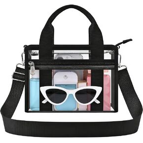 Clear Bag for Stadium Events-Clear Satchel Bag Purse for Concert Game Day Festival in Saudi Arabia