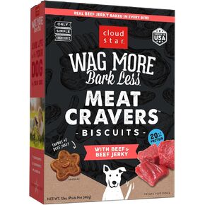 Cloud Star Wag More Bark Less Meat Cravers Crunchy Dog Treats, Chicken, 12 oz. Box in Saudi Arabia