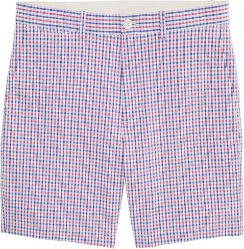 شورت Vineyard Vines الرجالي مقاس 7 بوصات من Gingham Seersucker Chilmark Chino in Kuwait