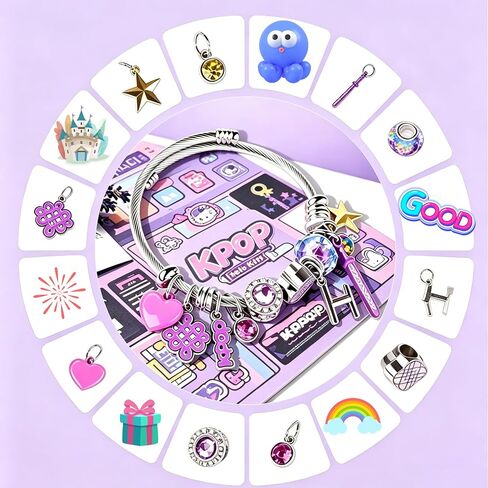 Kpop Bracelets - Kpop Merch Hunter Gifts for Fans, Kpop Stuff Items with Adjustable Size, Kpop Jewelry accessories for Fans, Gift for Women in Saudi Arabia