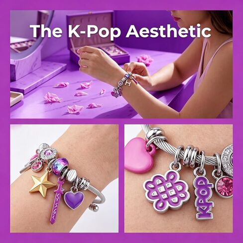Kpop Bracelets - Kpop Merch Hunter Gifts for Fans, Kpop Stuff Items with Adjustable Size, Kpop Jewelry accessories for Fans, Gift for Women in Saudi Arabia