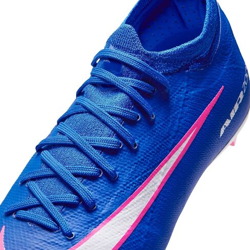 حذاء كرة القدم Jr. Mercurial Vapor 16 Pro للأطفال الصغار/الكبار من نايكي جونيور Mercurial Vapor 16 Pro (أزرق/أبيض) in Kuwait