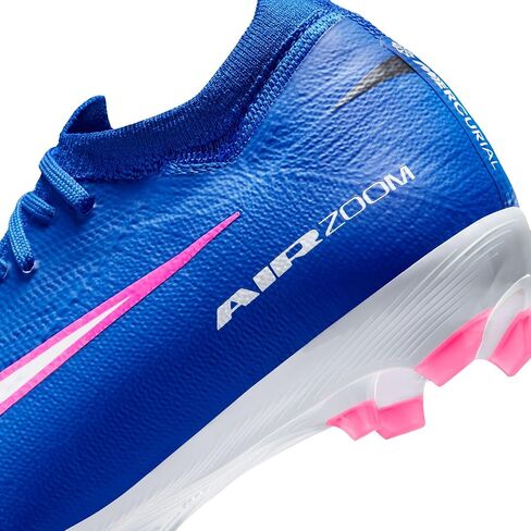 حذاء كرة القدم Jr. Mercurial Vapor 16 Pro للأطفال الصغار/الكبار من نايكي جونيور Mercurial Vapor 16 Pro (أزرق/أبيض) in Kuwait