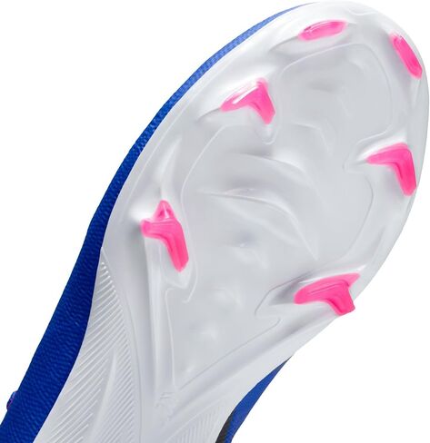 حذاء كرة القدم Jr. Mercurial Vapor 16 Pro للأطفال الصغار/الكبار من نايكي جونيور Mercurial Vapor 16 Pro (أزرق/أبيض) in Kuwait
