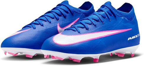 حذاء كرة القدم Jr. Mercurial Vapor 16 Pro للأطفال الصغار/الكبار من نايكي جونيور Mercurial Vapor 16 Pro (أزرق/أبيض) in Kuwait