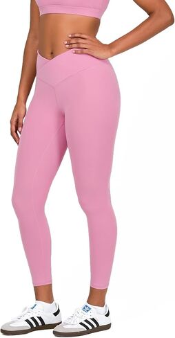 YITTY Active Women's Ultraluxe Crossover High-Waist Legging, Athleisure, 4-Way-Stretch in Saudi Arabia