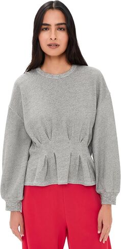 THE GREAT. Women's The Slouchy Corset Sweatshirt in Saudi Arabia