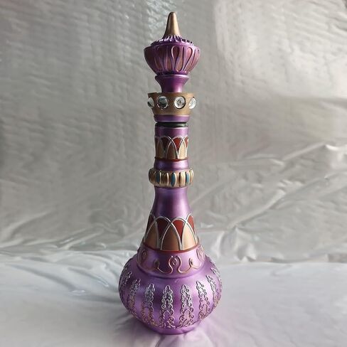 Resin Bottle Decoration, Magic Bottle, Retro Decorative Bottle, Bring Infinite Beauty to Your Home Pink in Saudi Arabia