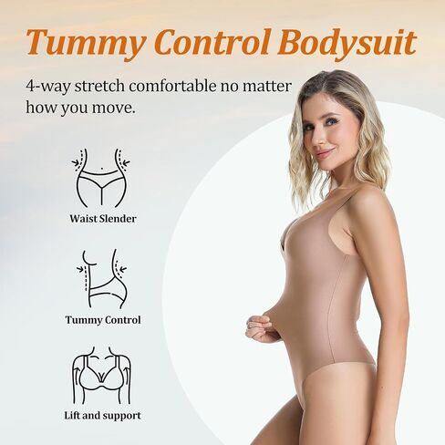 Women’s Shapewear Bodysuit Tummy Control Faja Body Shaper in Saudi Arabia