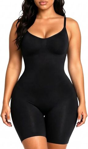 Women's Shapewear Bodysuit - Tummy Control Seamless Waist Sculpting Body Shaper - Thong Body Suit in Saudi Arabia