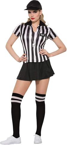 Forum Women's Sexy Referee Costume with Matching Knee Highs in Saudi Arabia