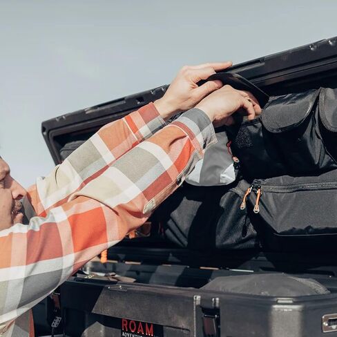 Rugged Case Lid Organizer, Black, 83L in Saudi Arabia