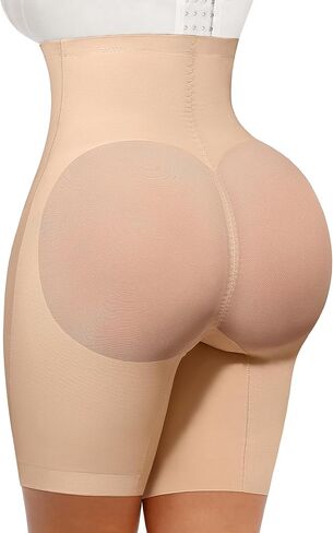 Lover-Beauty Tummy Control Shapewear Shorts for Women High Waist Butt Lifting Seamless Body Shaper Underwear in Kuwait