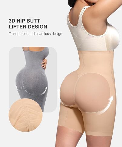 Lover-Beauty Tummy Control Shapewear Shorts for Women High Waist Butt Lifting Seamless Body Shaper Underwear in Kuwait