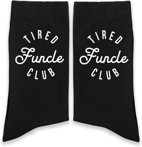 Funny Dad Papa Grandpa Uncle Socks, The Father Sign Crew Socks for Men, Fathers Days Gifts Birthday Gifts for Men. in Saudi Arabia