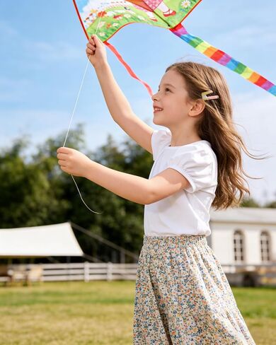 Girls Short Puff Sleeve T-Shirt Toddler Summer Basic Round Neck Cotton Tops Kids Fashion Tee Blouse for 2T-12 Years in Kuwait