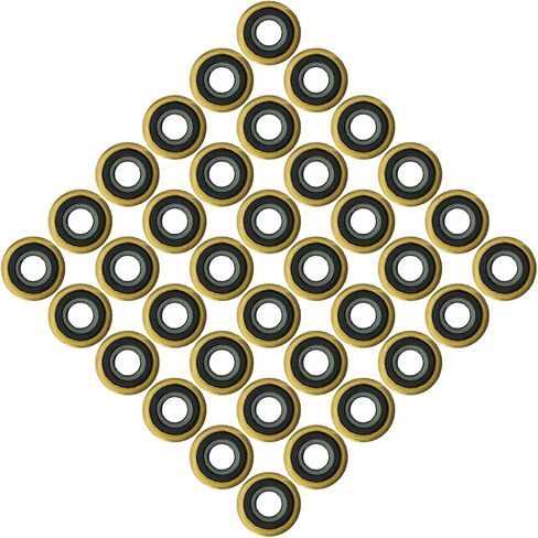 منظم الأكسجين، أختام غسالة النير النحاسي، تصميم من النحاس والفيتون، أختام حلقات دائرية مانعة للتسرب لمنظم الأكسجين CGA870، وصلة خزان الأكسجين (5 عبوات) in Kuwait