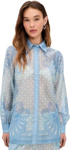 Shani Shemer Women's Susan Button Down Shirt in Saudi Arabia