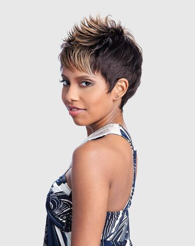 Vanessa Fashion Synthetic Short Spike Wig -MOBY (2 Dark Brown) in Saudi Arabia