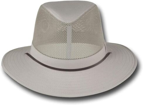 VE Adventurer Cooler Wide Brim Sun Hat - Item 3510 (Beige, Medium) in Kuwait