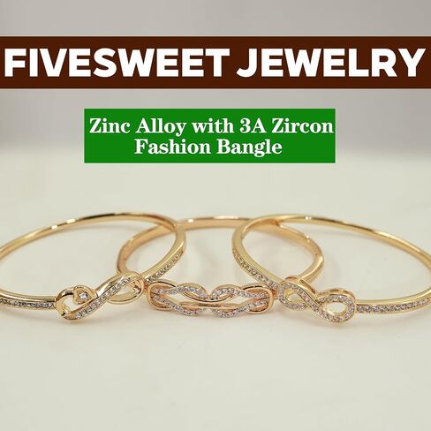 3 Pack 18K Gold Plated Bangles Bracelet Set for Women, Dainty Vintage Trendy Fashion Jewelry, Ideal Gift for Birthday Christmas Valentine's Day Mother's Day for Girlfriend Wife Mom Sister in Saudi Arabia