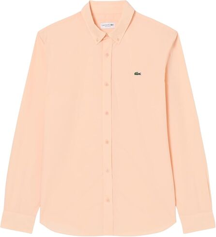 قميص Lacoste الرجالي ذو المقاس العادي من قماش البوبلين المطاطي in Kuwait