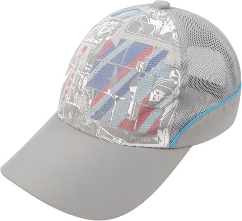 Kids Girls Boys Quick Dry Mesh Trucker Cap Summer Cooling Sport Sun Visor Adjustable Snapback Tennis Baseball Hat Age 4-10 in Kuwait