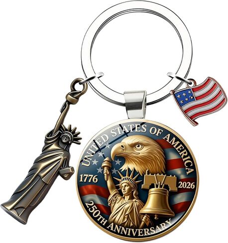 America 250 Anniversary Merchandise Keychain in Saudi Arabia