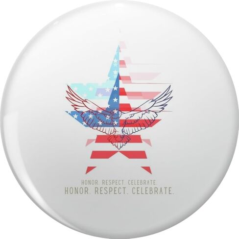 Honor. Respect. Celebrate. Metal Lapel Pin Tie Tack Pinback 0.75" in Kuwait