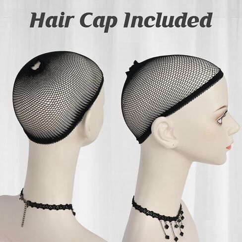 BESTBEL+Hair Cap 3 Pcs Short Grey Wig with Necklace and Earings Witch Wig for Women Short Silver White Layered Wigs for Halloween Costume Synthetic Anime Wigs for Adult Halloween Party in Saudi Arabia