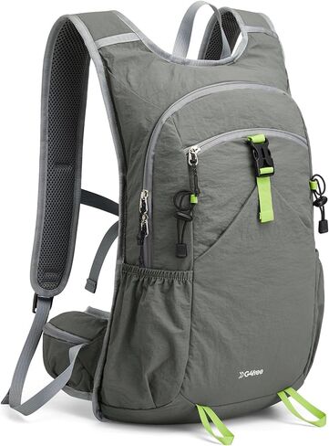 G4Free 20L Hiking Backpack with Waist Strap for Women Men, Lightweight Waterproof Daypack for Travel Camping Outdoor, Black in Kuwait