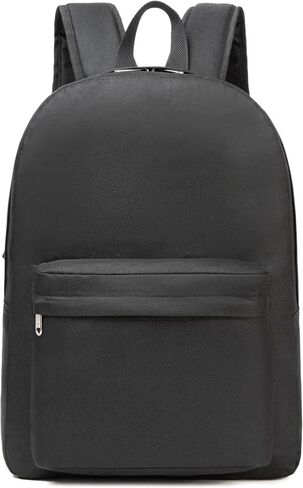 TRAILKICKER 12 Pack Classic Lightweight Outdoor Backpack, 17-Inch Laptop Travel Bag (Black) in Saudi Arabia