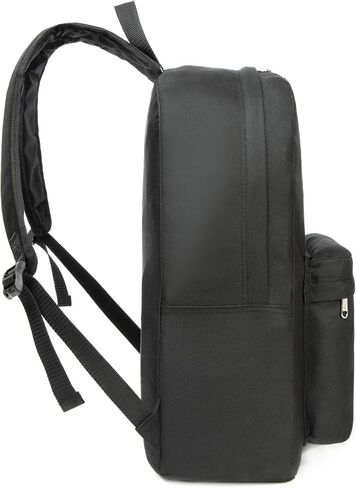 TRAILKICKER 12 Pack Classic Lightweight Outdoor Backpack, 17-Inch Laptop Travel Bag (Black) in Saudi Arabia