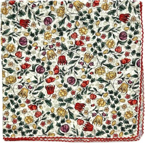 APIGANIZ 21"x21" Cotton Bandana for Women, Super Soft Textured Fabric, Kerchief, Neck Scarf for Women, All-Occasion Gift in Saudi Arabia