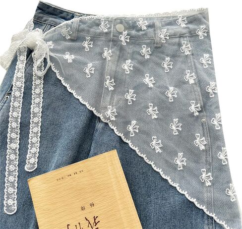 Lace Floral Triangle Scarf Wrap Belts,Waist Sash Hair Scarves and Bandanas Triangle Kerchief for Women in Saudi Arabia