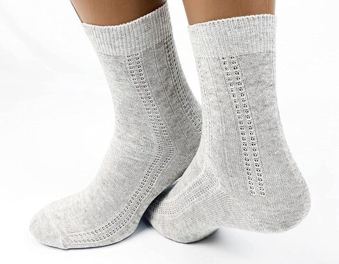 Women's Thin Breathable Organic Linen Socks (5, Medium) in Kuwait