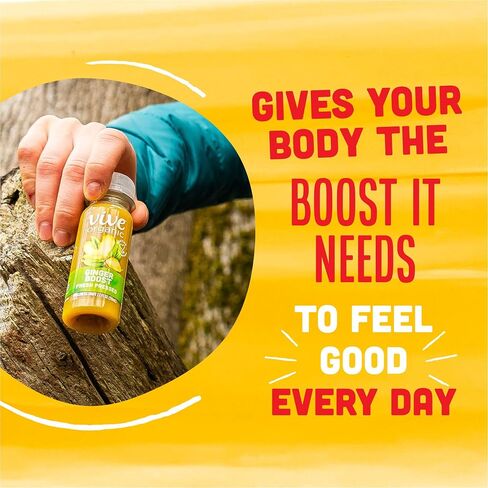 Vive Organic Organic Ginger Boost Shot 4pk, 2 FZ in Saudi Arabia