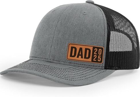 Personalized Gifts for Men - Dad EST 2025 Hat - Snapback Mesh Back Cap Gifts for Father, New Papa, Girl and Boy Dad, Father to Be - Hat for Anniversary, Father’s Day, or for 1st Time Daddy in Saudi Arabia