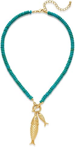 Shell Necklaces for Women Trend Boho Scarf Necklaces Ocean Mermaid Conch Seashell Necklace Summer Gold Fish Necklace Fashion Beach Jewelry in Kuwait