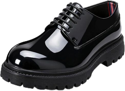 AUSTIN MILL Men’s Platform Oxford Dress Shoes Classic Round Toe Lace Up Shoe for Business Office Casual in Kuwait