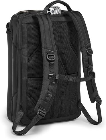 TUMI - Alpha Bravo Detrick Backpack - Multi-Compartment Travel Gear - Adjustable Straps & Easy to Carry - Black in Kuwait