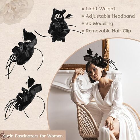قبعات Zando 2026 الشبكية Ken-Tucky Derby Fascinators للنساء والفتيات مع مشبك وعصابة رأس كلاسيكية لحفلات الزفاف والكنيسة وحفلات الشاي in Kuwait