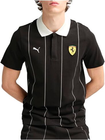 PUMA Mens Scuderia Ferrari Race Premium Short Sleeve Shirt Casual Casual in Kuwait