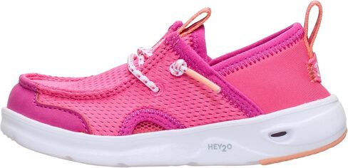 HEYDUDE Unisex Toddler Wally Hey2O Wander Slip On Mesh Shoe, Fandango Pink Size 7 | Built for Water, Lightweight with Quick Dry in Kuwait