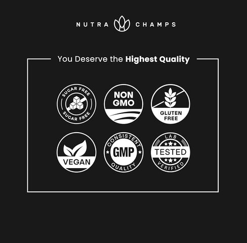 NutraChamps 150 Creatine Gummies for Men & Women - 5g Sugar Free Chewable Creatine Monohydrate Gummies - Supports Protein Synthesis, Muscle Recovery & Workout Performance in Saudi Arabia