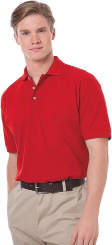 Blue Generation 2201 Men's Cotton Pique Short Sleeve Polo Shirt in Kuwait